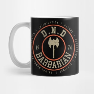 D&D Barbarian Mug